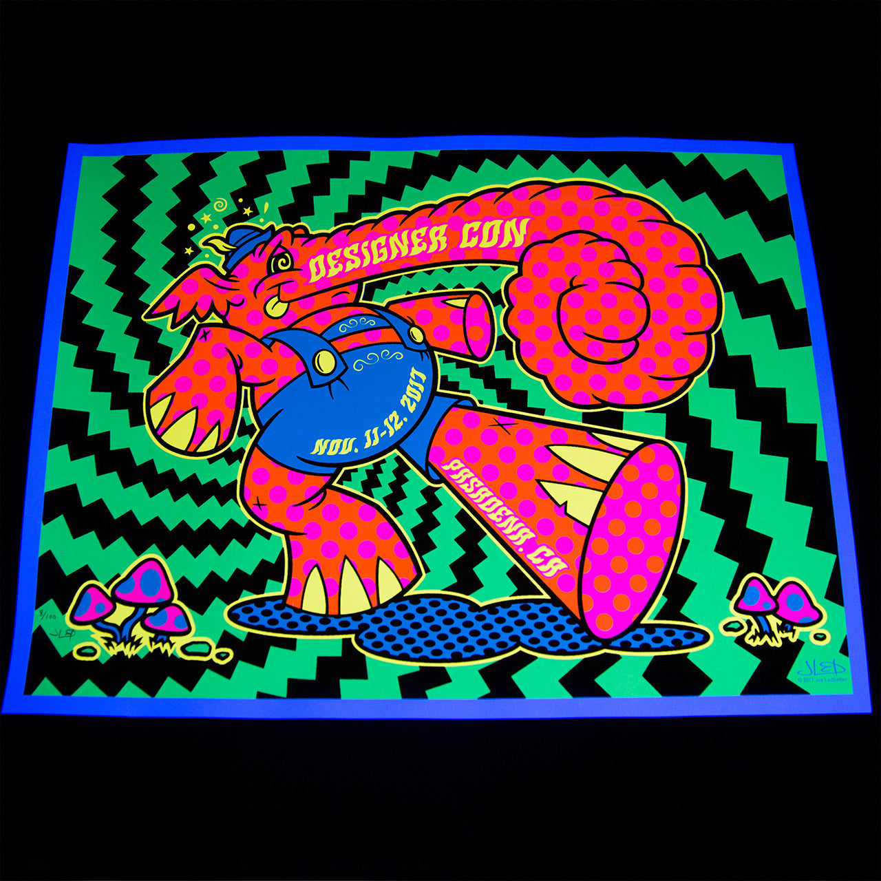 Pink Elephant - DesignerCon 2017 print