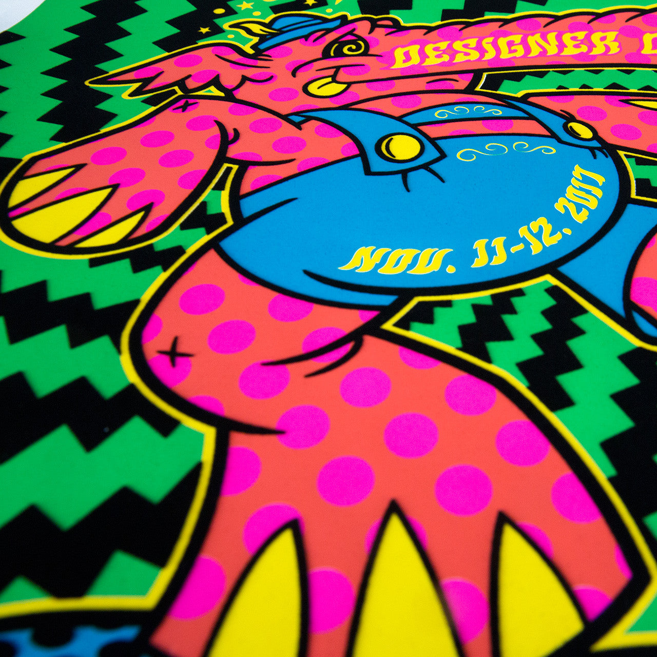 Pink Elephant - DesignerCon 2017 print